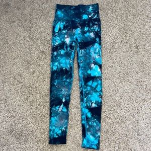 Curves N Combat Boots Tie Dye Squat Proof Leggings